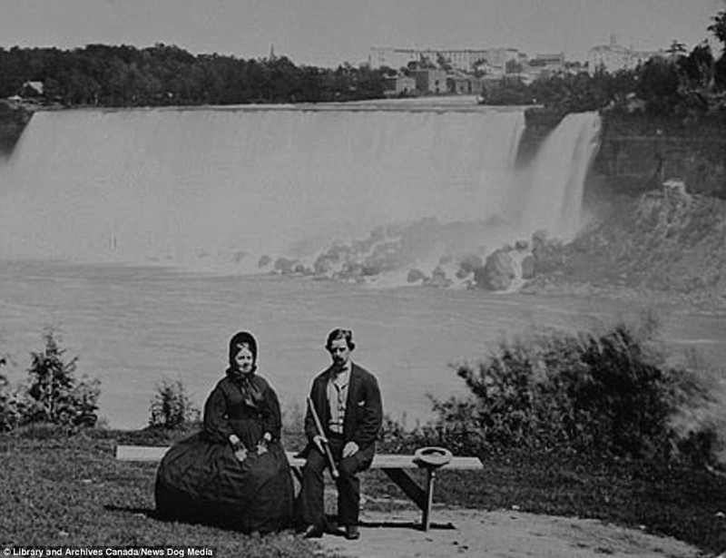 Ниагарский водопад, 1865 г.
