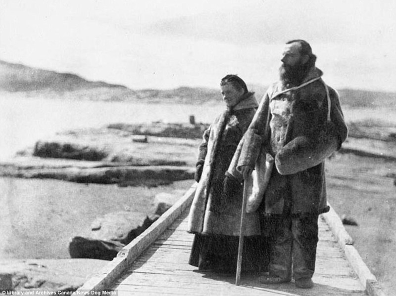Миссионеры из Моравии, провинция Лабрадор, 1886 г.