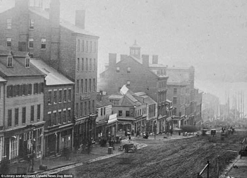 Кинг-стрит, Торонто, ок. 1870 г.