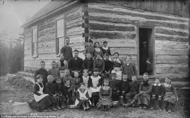 Сельская школа, ок. 1887 г.