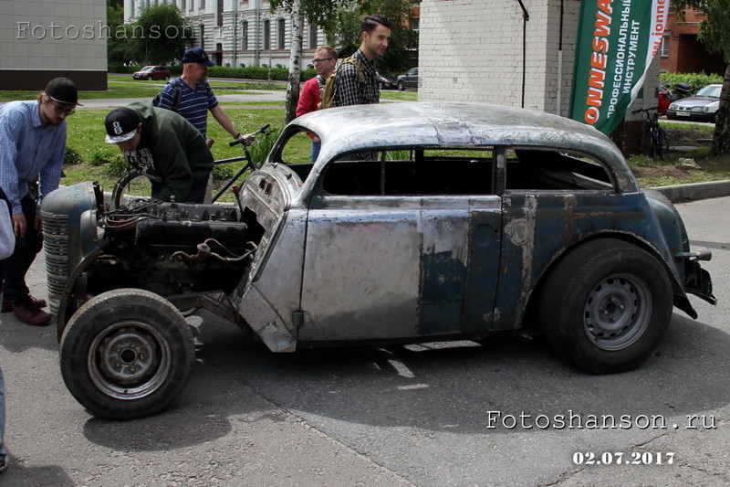 Будущий Хот-род из "Москвича" в Санкт-Петербурге