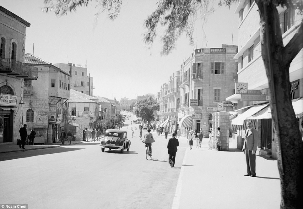 Яффо - главная улица Иерусалима - в 1940 году и сегодня
