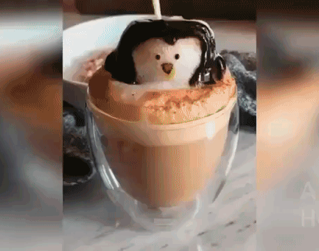 Кофе с пенкой