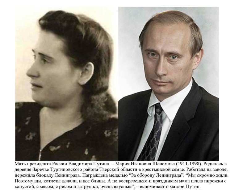 Матери Ленина, Сталина, Путина и других мировых лидеров XX века