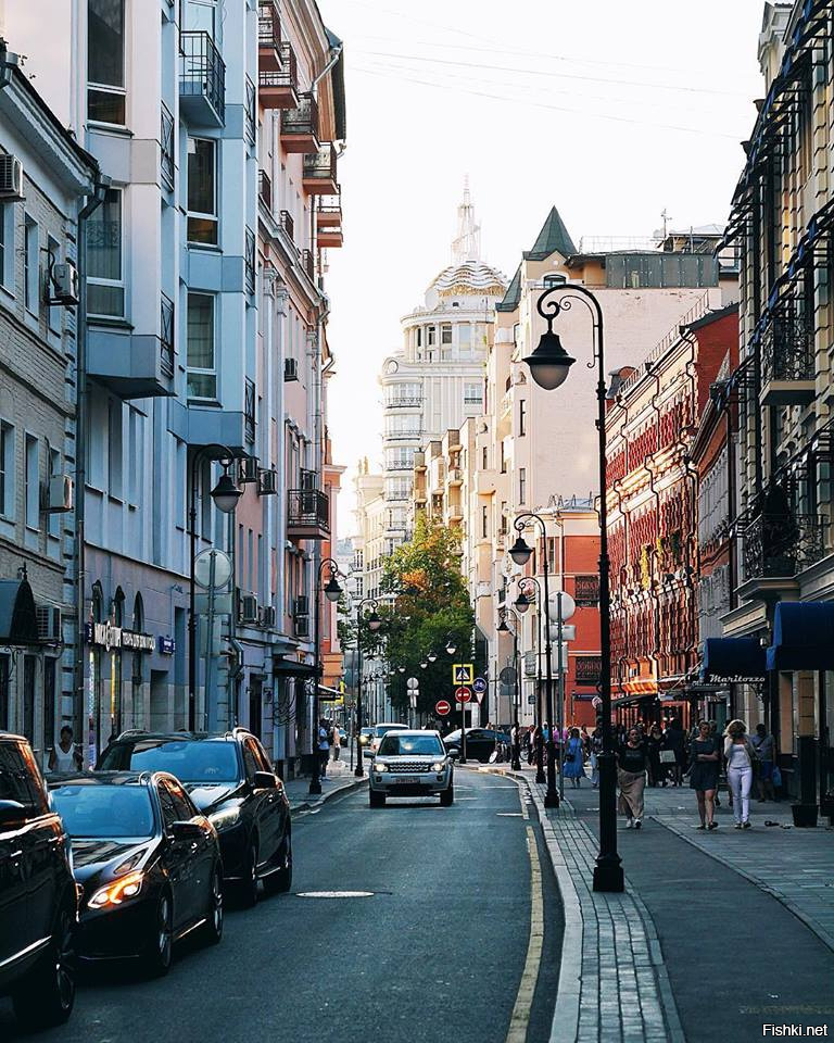 Красивые улицы москвы
