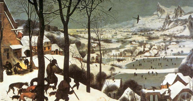 «Охотники в снегу» Питера Брейгеля Старшего, 1565 год