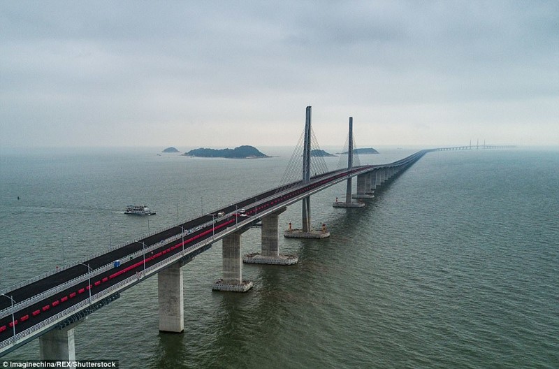 Мост соединит Гонконг, Чжухай и Макао