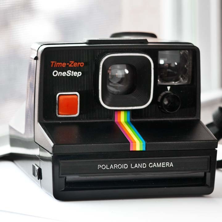 Polaroid Swinger Sentinel Land Camera With Box Vintage Antique