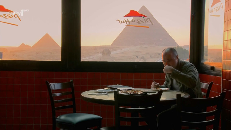 Кафе с видом на Пирамиды Гизы
