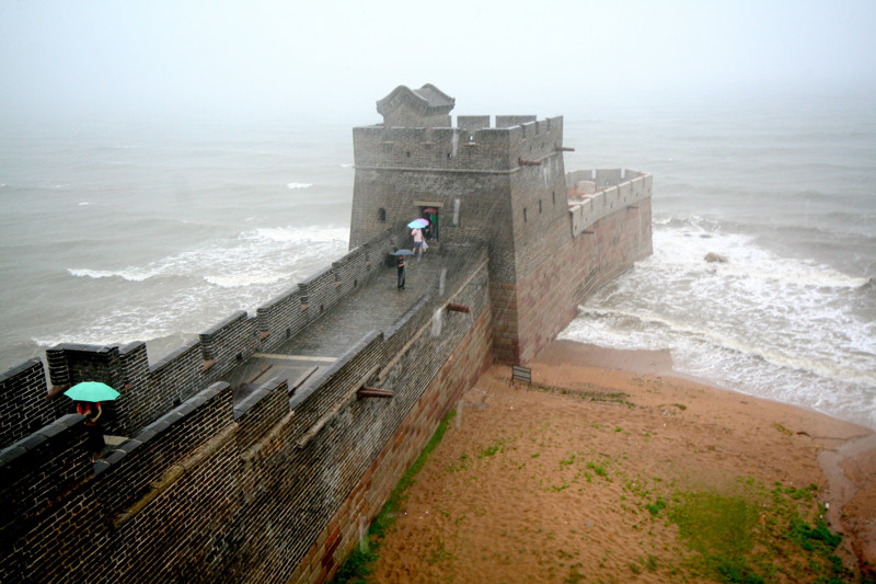 Место, где кончается Великая Китайская стена
