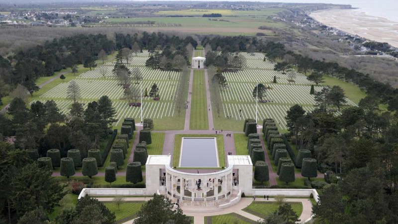 Американское военное кладбище и мемориал в Нормандии