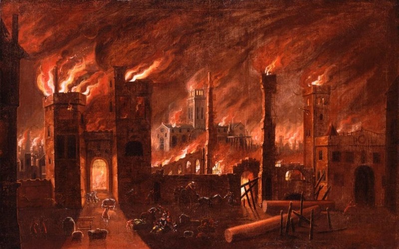 4. Великий лондонский пожар