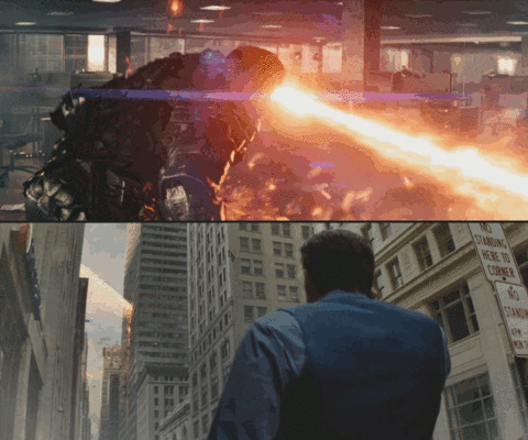 В фильмах «Бэтмен против Супермена: На заре справедливости» и «Человек из стали» фигурирует один и тот же момент