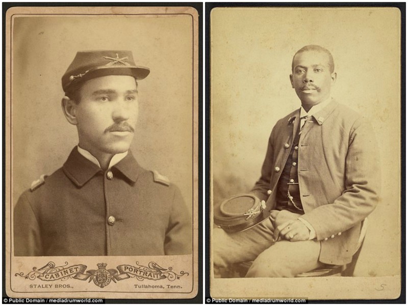 Исторические фото "Солдат Буффало", первых афроамериканцев-участников войны