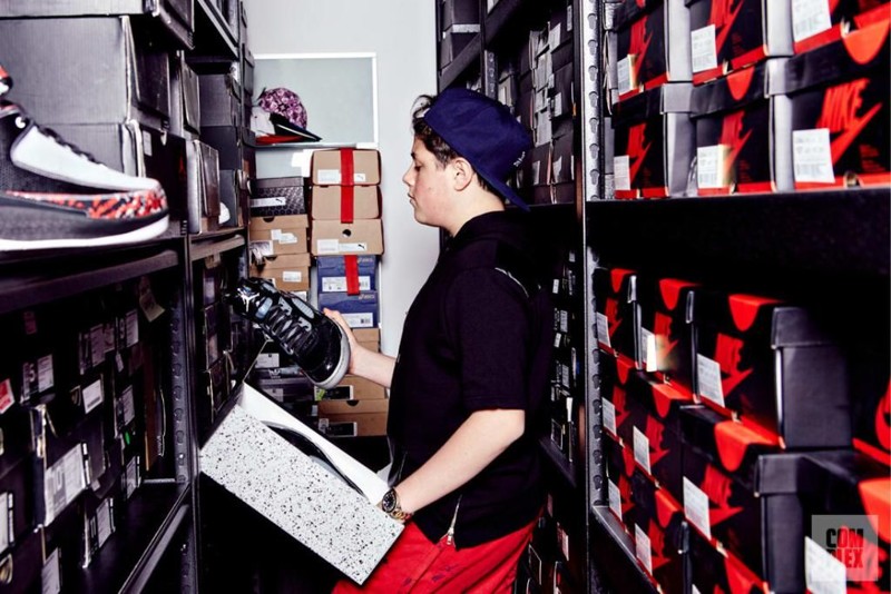 16-летний предприниматель построил бизнес на кроссовках