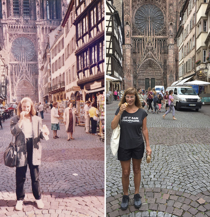 Тридцать лет спустя В Страсбурге, Франция