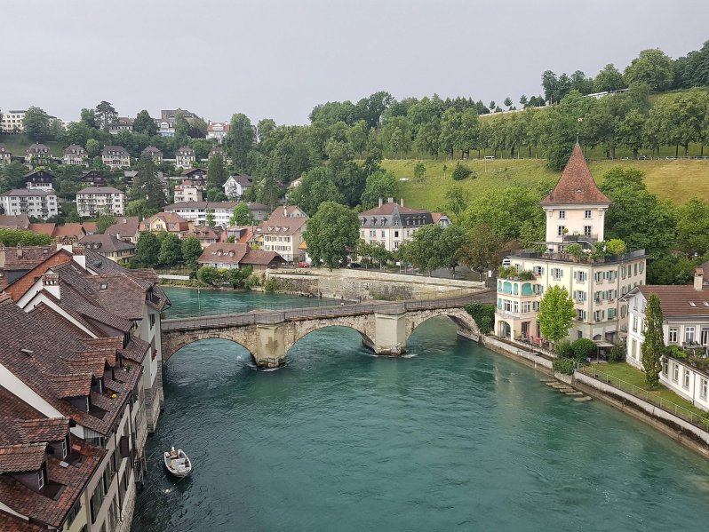 Река Аре, Берн, Швейцария