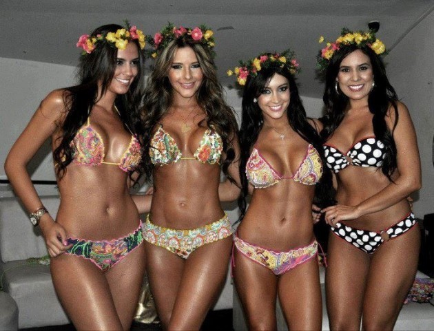 И просто колумбийские девченки - Красотки из жаркой страны наркоторговцев.