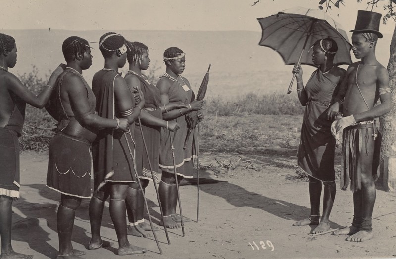 Утренний моцион. Южная Африка 1909