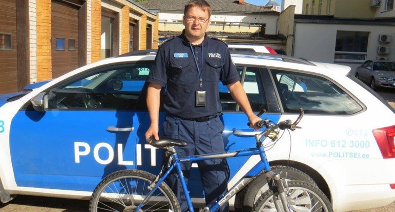 Эстонская полиция нашла украденный велосипед спустя 14 лет
