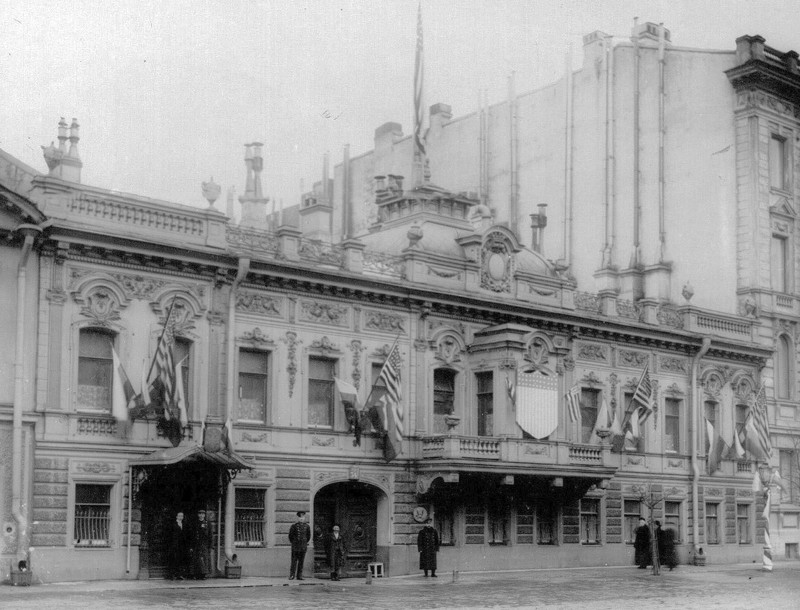 Посольство США в Санкт Петербурге, 1916 год.