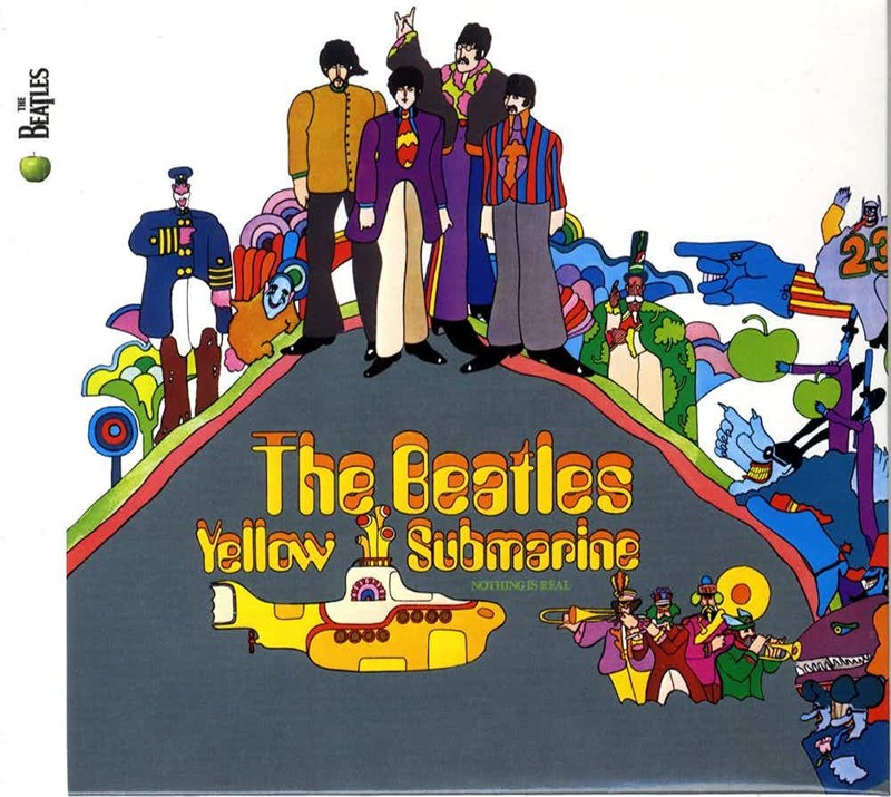 1. Обложка альбома "Yellow Submarine"