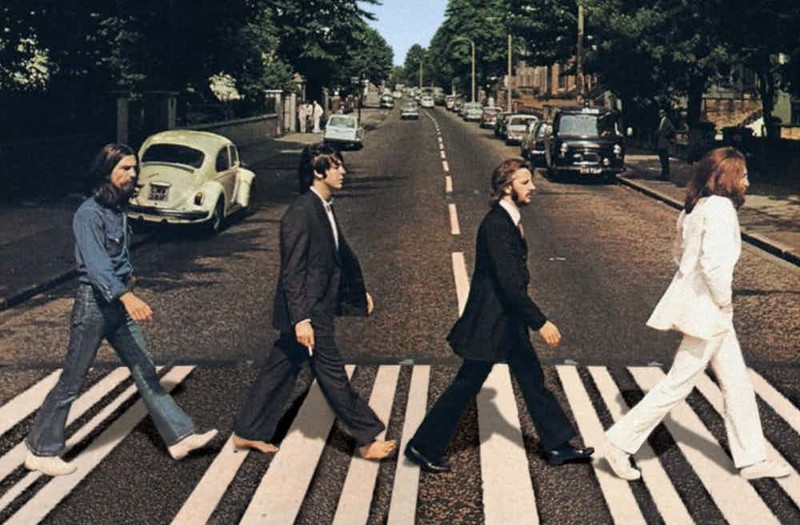 14. Обложка альбома "Abbey Road"