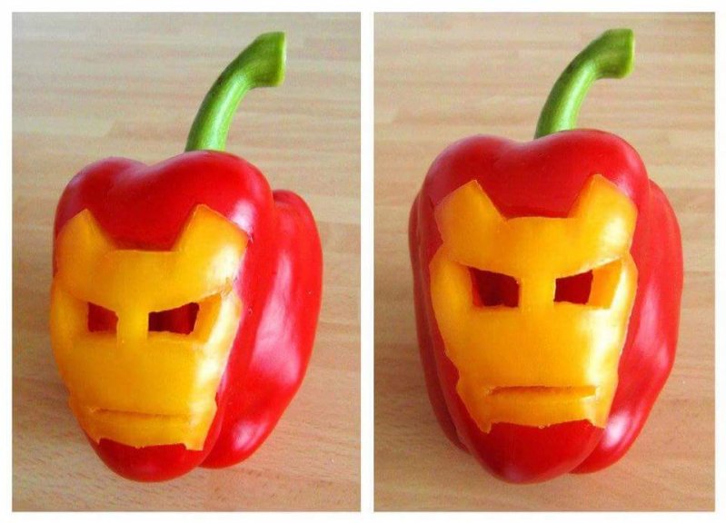 Овощной супергерой 