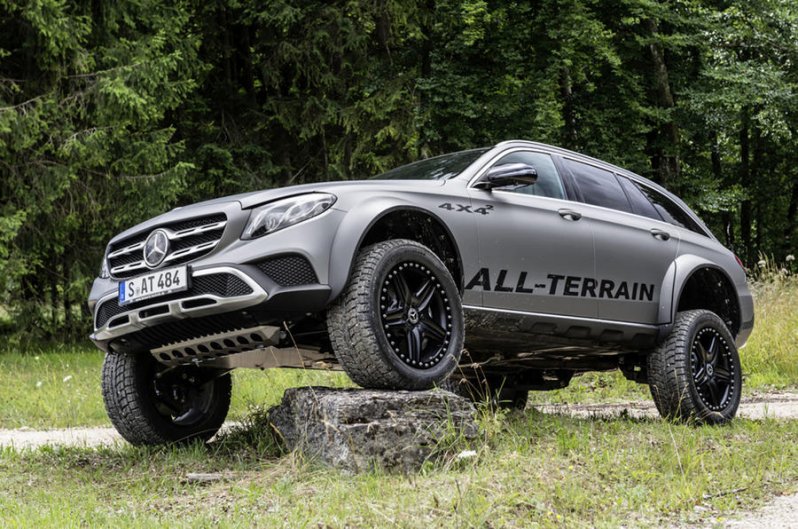 Универсал Mercedes All-Terrain превратили в экстремальный внедорожник