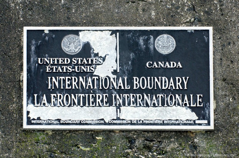 Граница между Канадой и США