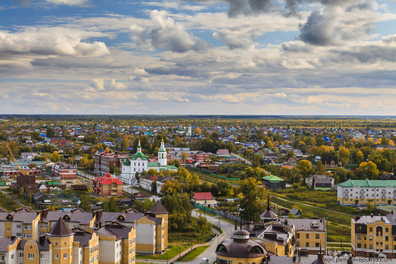 Город Тобольск - центр освоения Сибири, только фотографии города без комментариев