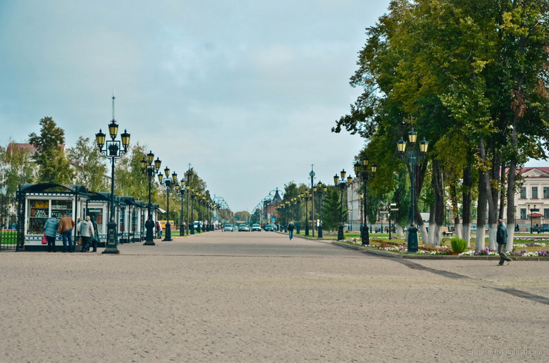 Город Тобольск - центр освоения Сибири, только фотографии города без комментариев