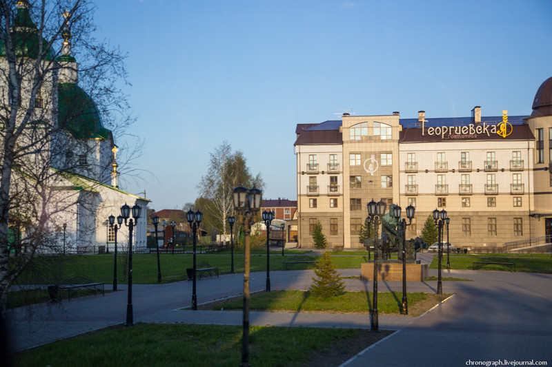 Город Тобольск - центр освоения Сибири, только фотографии города без комментариев