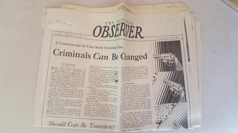 Газета National Observer 1977 года 