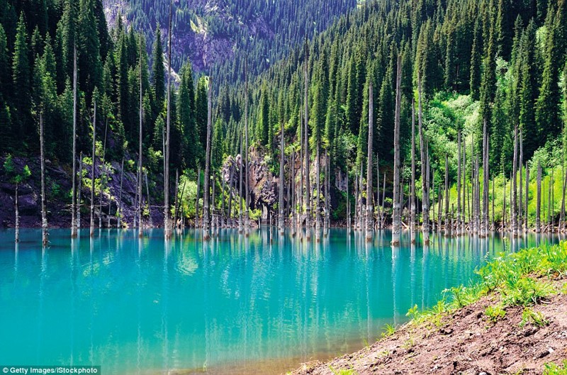 Озеро Кайинды - Райымбекский район, Казахстан
