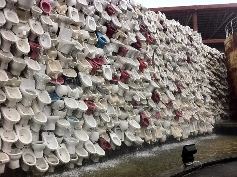 Туалетный фонтан - Фошан, Китай