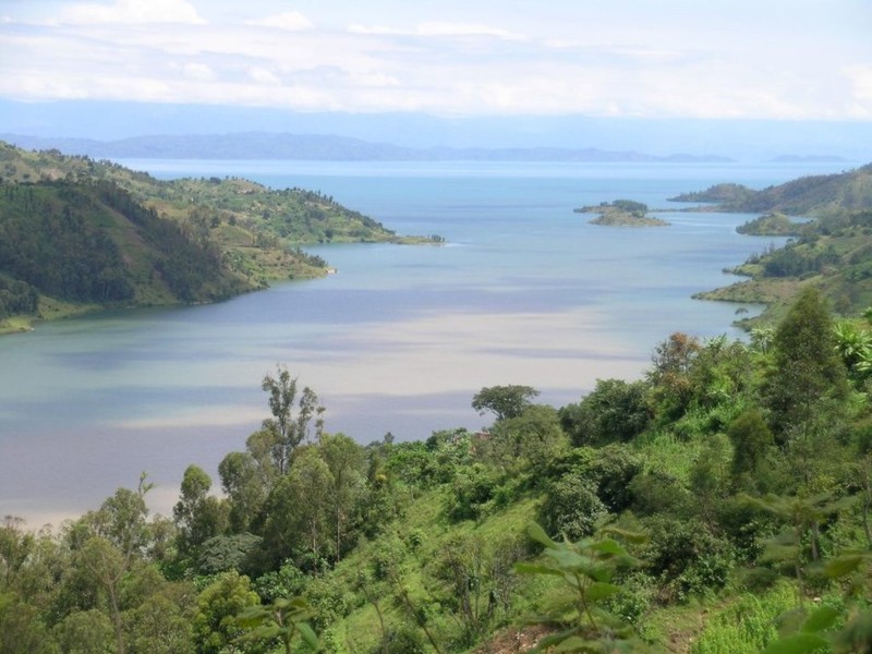 Озеро Киву (Демократическая республика Конго)