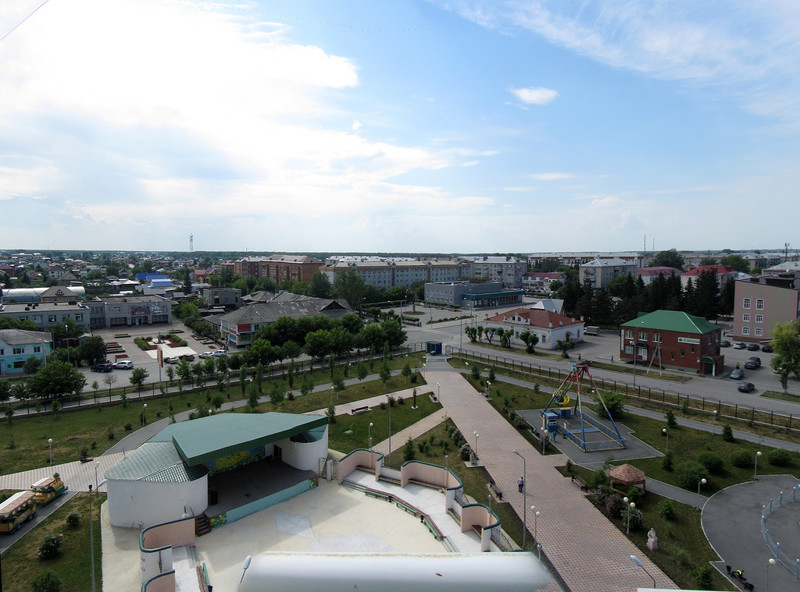 Ялуторовск город в лесостепной зоне Западной Сибири