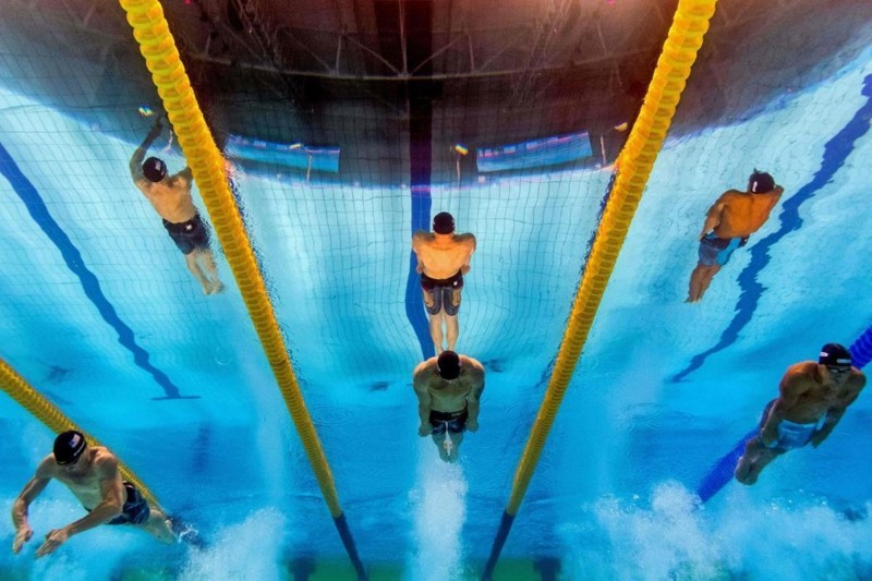 Плавание. 100 м брасс, мужчины, полуфинал, 23 июля 2017 года.