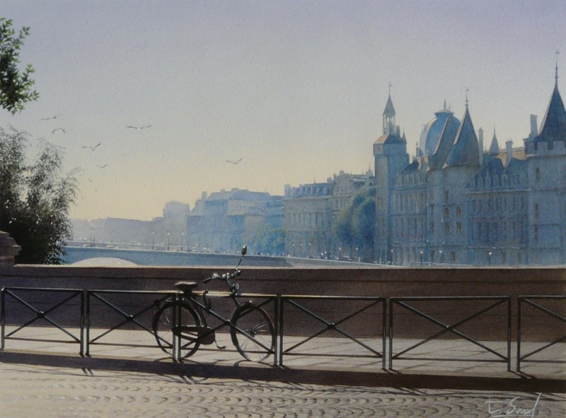 Очарование Парижа в работах Тьерри Дюваля