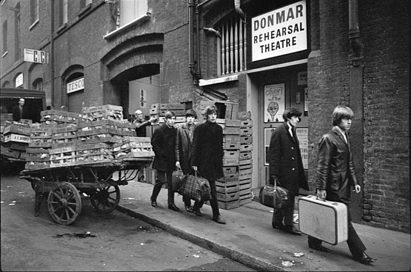 Начинающие музыканты на лондонских улицах, 1963 год, Великобритания