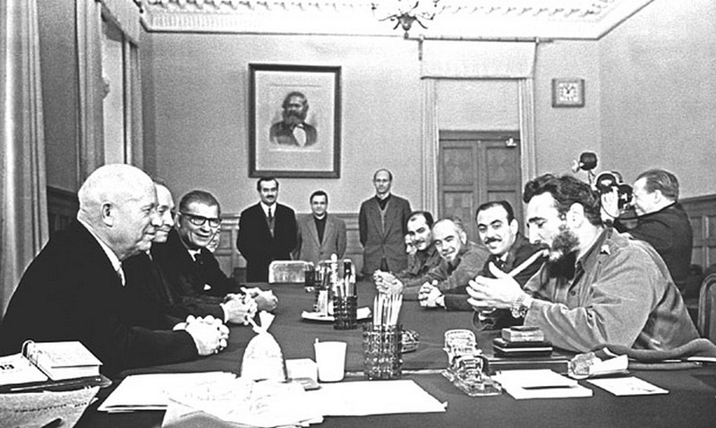 Фидель Кастро в Кремле, 1963 год, Москва