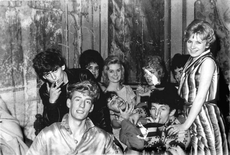 Ринго Старр, Джордж Харрисон и группа Rory Storm and the Hurricanes, 1961 год, Нью Брайтон