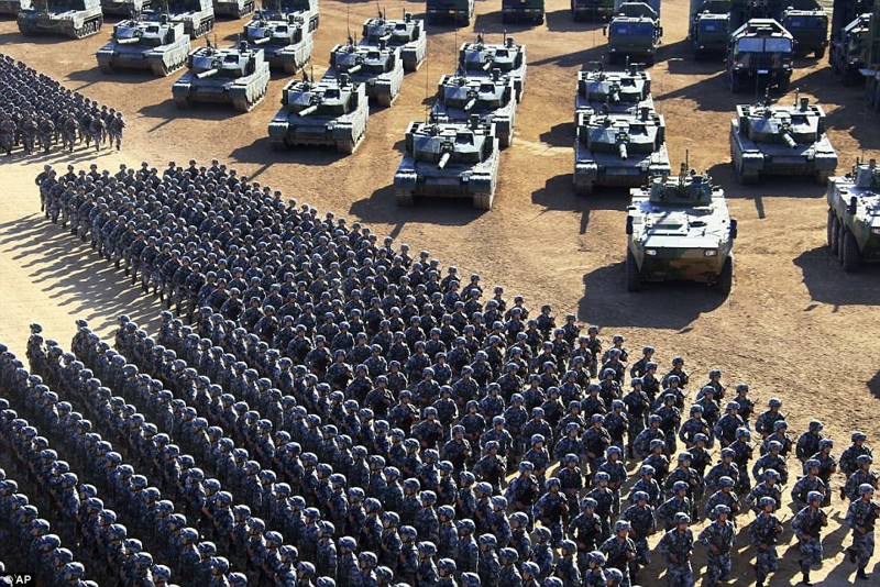 Китай, Россия и США демонстрируют военную силу: кто круче?