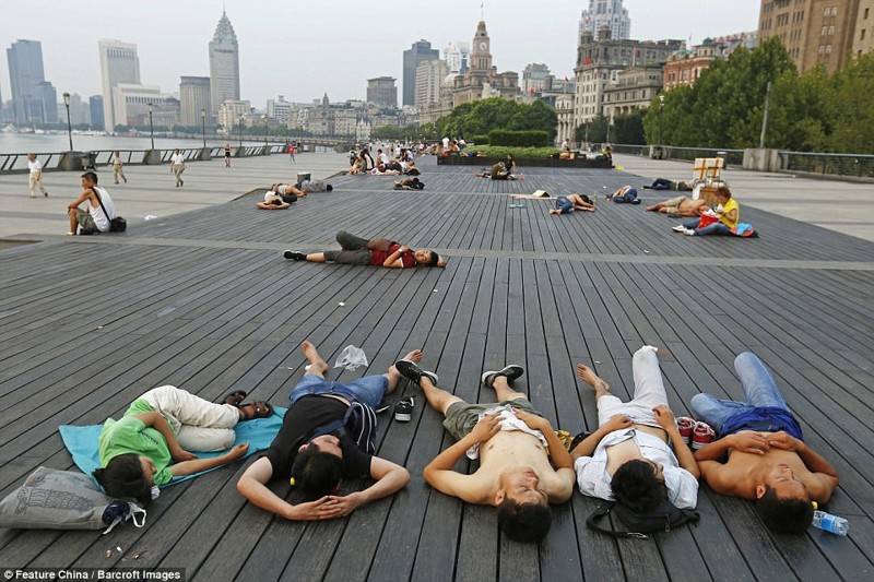 20 июля температура воздуха в Шанхае достигла рекордной за всю историю наблюдений отметки — 40,9 градусов по Цельсию 