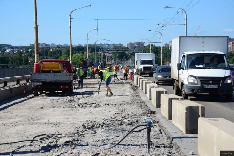 Администрация Костромы опубликовала итоги технической экспертизы автопешеходного моста через Волгу