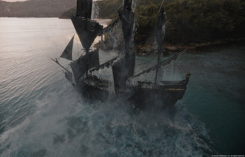 Спецэффекты фильма "Пираты Карибского моря: Мертвецы не рассказывают сказки"
