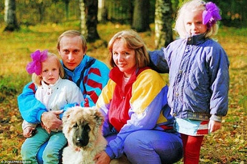 Семейный снимок начала 1990-х. 