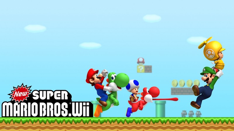Первая игра с встроенной инструкцией по прохождению: New Super Mario Bros. Will