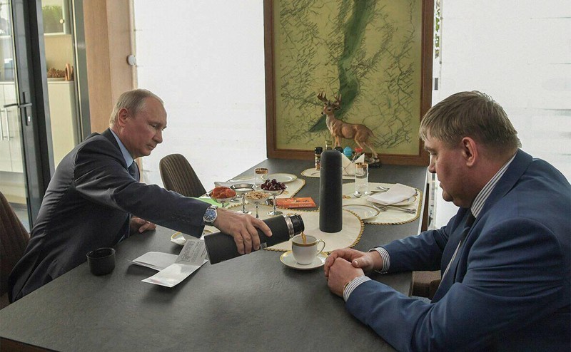 Владимир Путин провел личную встречу с мэром Черемхово Вадимом Семеновым